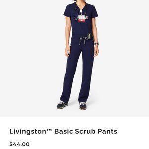 Figs Livingston Basic Scrub Pants
